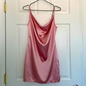Shein cowl neck mini dress (S Petite)